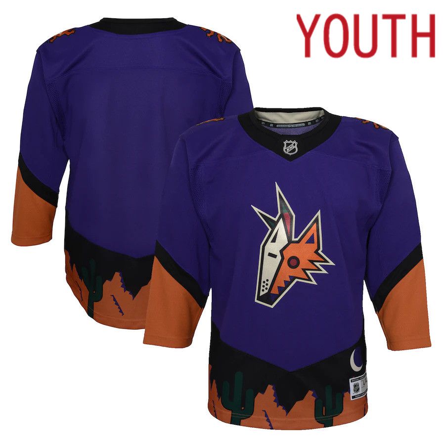 Youth Arizona Coyotes Purple Special Edition Premier NHL Jersey